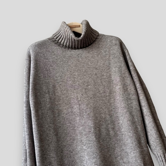 Natacha Paris Sweater Dress, Size S, Brown - Picture 3 of 6